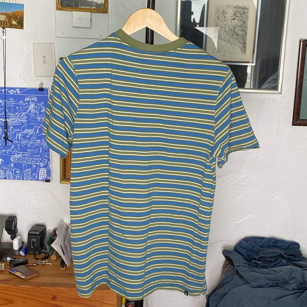 Volcom strip shirt Small